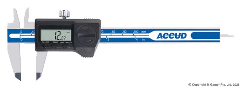 100mm Mini Fractional Digital Caliper